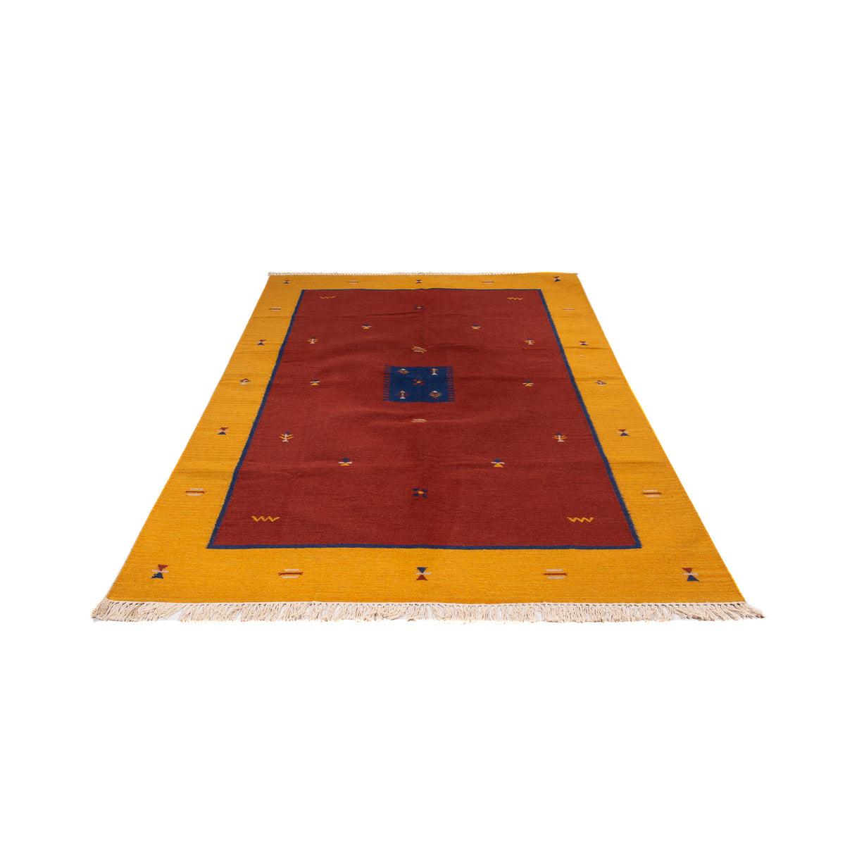 Kelim tapijt - Trendy - 240 x 170 cm - donkerrood