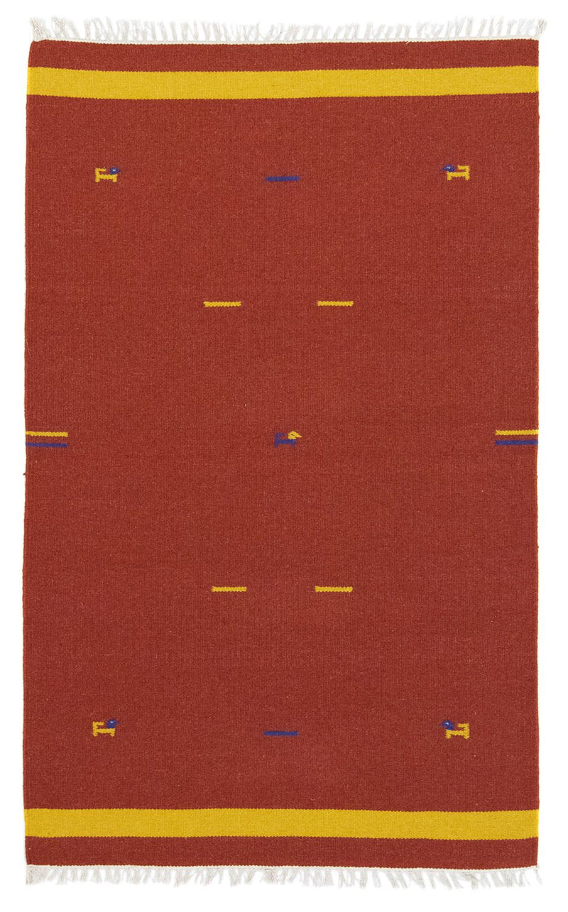 Kelim tapijt - Trendy - 180 x 120 cm - roest