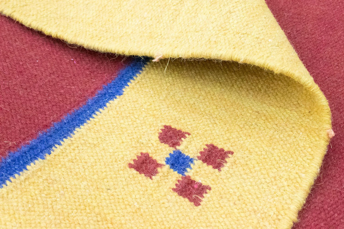 Kelim tapijt - Trendy - 200 x 140 cm - rood