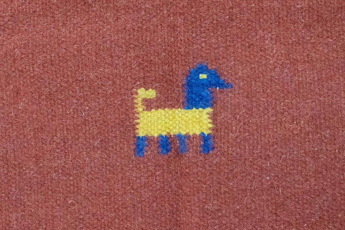 Kelim tapijt - Trendy - 200 x 140 cm - rood