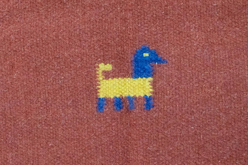 Kelim tapijt - Trendy - 200 x 140 cm - rood