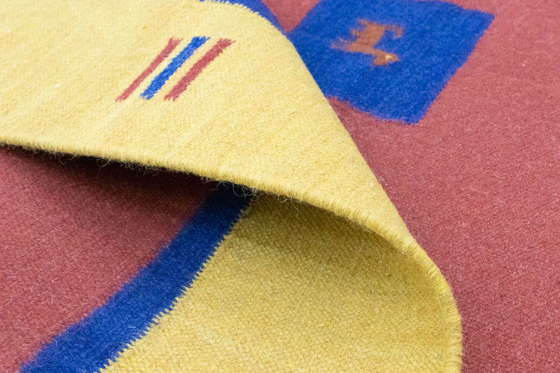 Kelim tapijt - Trendy - 200 x 140 cm - rood