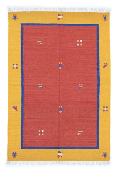 Moderne kilim Tapijt 140x200cm - Wollen tapijt