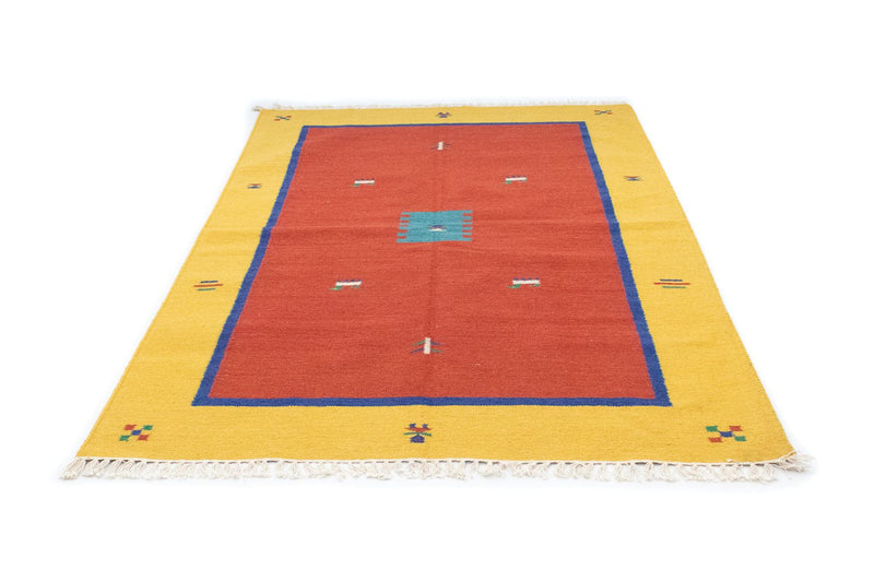 Kelim tapijt - Trendy - 200 x 140 cm - rood