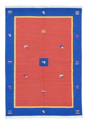 Kelim tapijt - Trendy - 200 x 140 cm - oranje