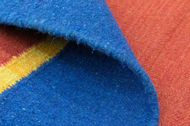 Kelim tapijt - Trendy - 200 x 140 cm - oranje