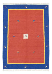 Kelim tapijt - Trendy - 200 x 140 cm - oranje