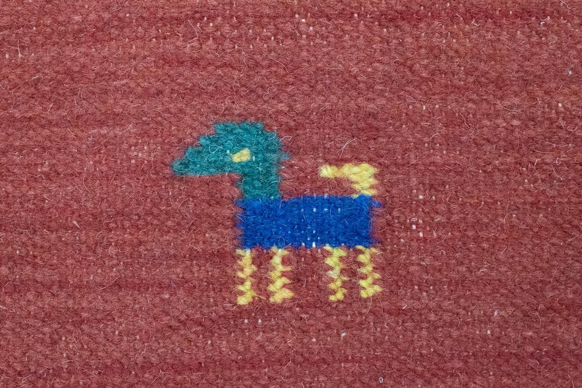 Kelim tapijt - Trendy - 200 x 140 cm - oranje