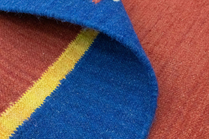 Kelim tapijt - Trendy - 200 x 140 cm - oranje