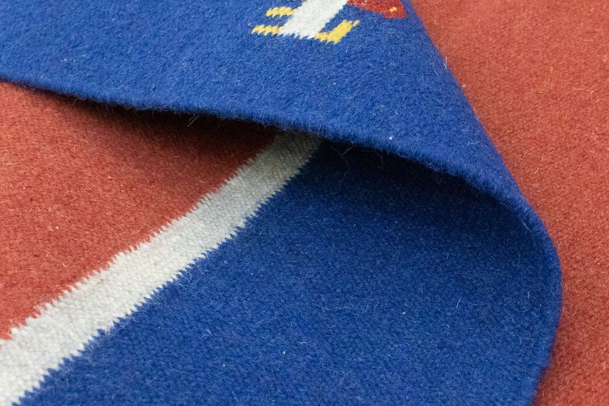 Kelim tapijt - Trendy - 200 x 140 cm - rood