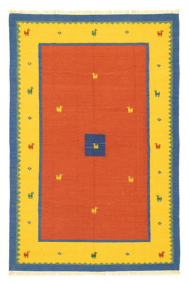 Kelim tapijt - Trendy - 300 x 200 cm - oranje