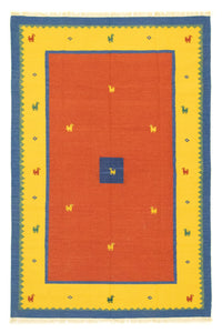 Kelim tapijt - Trendy - 300 x 200 cm - oranje