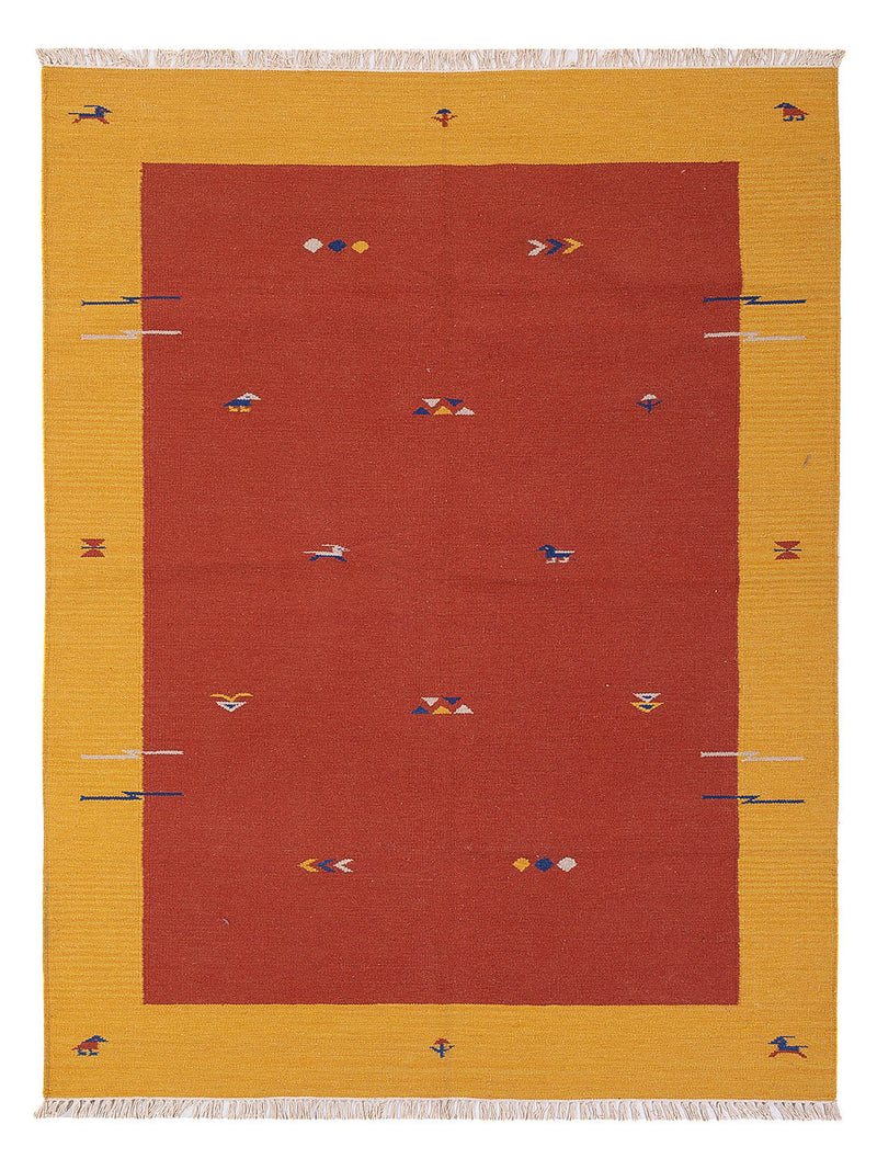 Kelim tapijt - Trendy - 240 x 170 cm - karamel