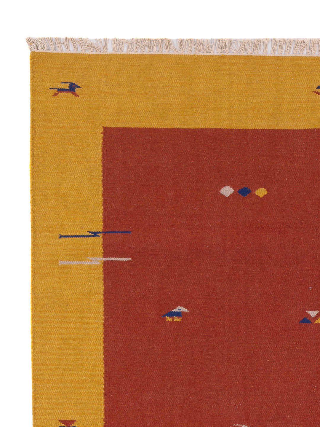 Moderne kilim Tapijt - Wollen tapijt