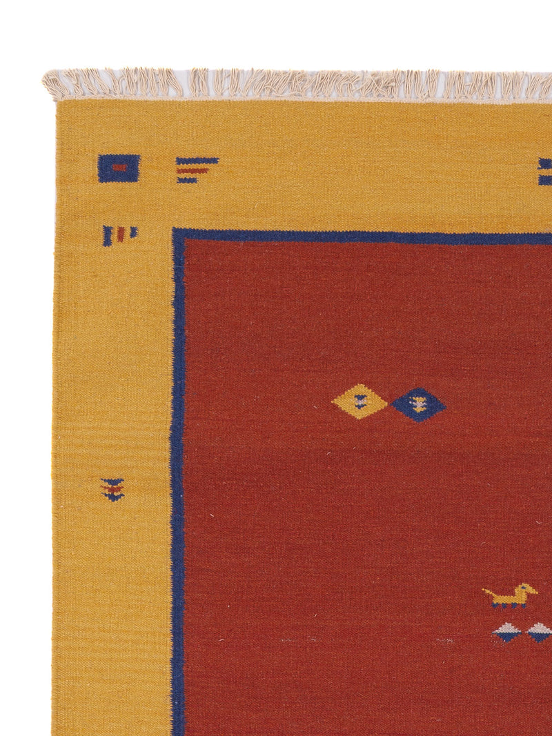 Kelim Teppich - Trendy - 240 x 170 cm - rost