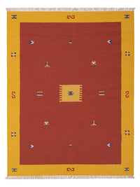 Kelim Teppich - Trendy - 240 x 170 cm - rost