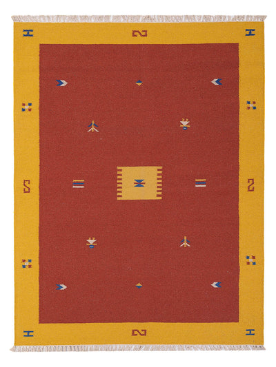 Moderne kilim Tapijt - Wollen tapijt