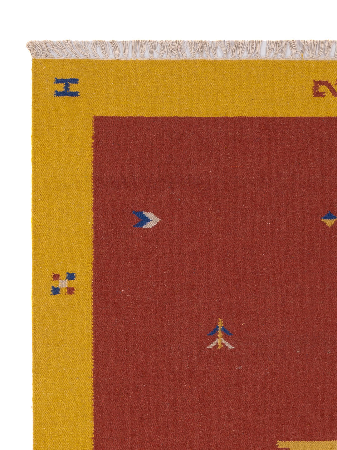 Moderne kilim Tapijt - Wollen tapijt