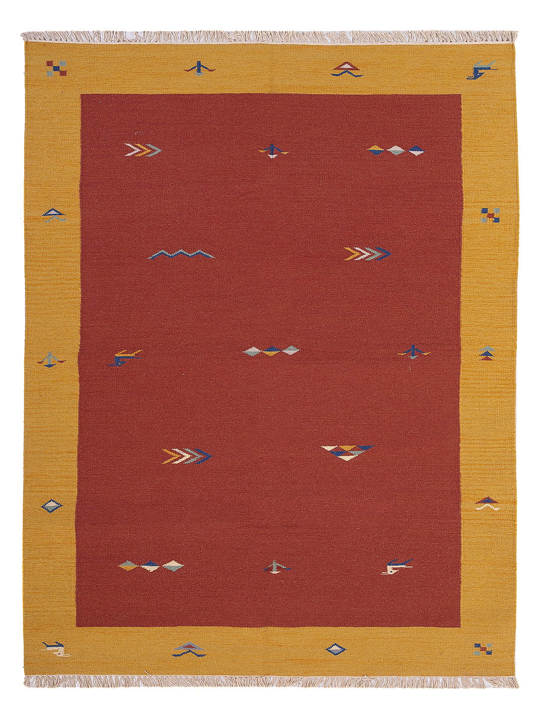 Kelim Teppich - Trendy - 240 x 170 cm - rot