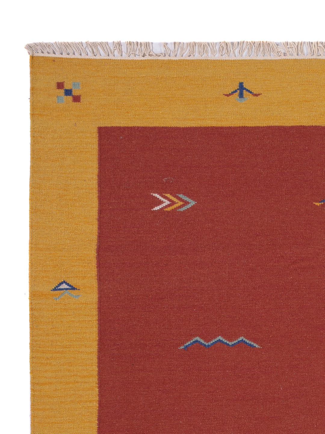 Moderne kilim Tapijt - Wollen tapijt