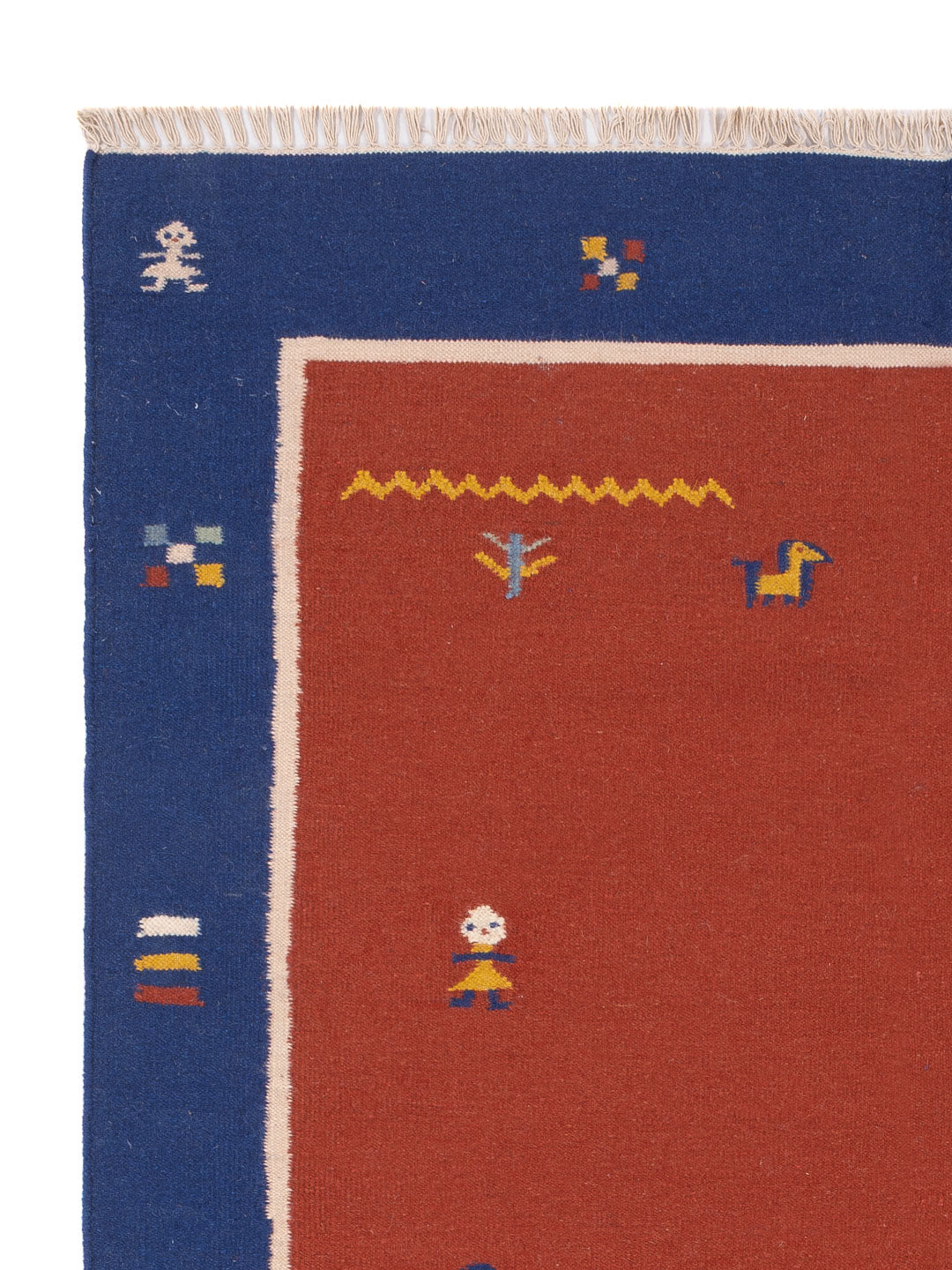 Moderne kilim Tapijt - Wollen tapijt