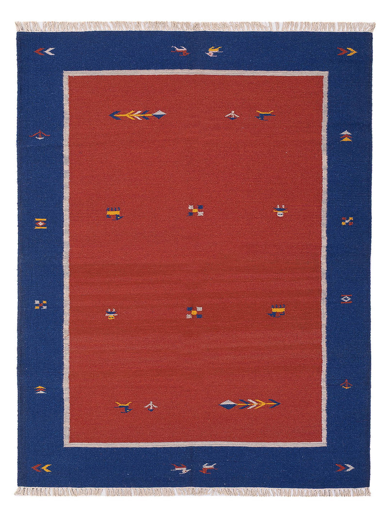 Moderne kilim Tapijt - Wollen tapijt