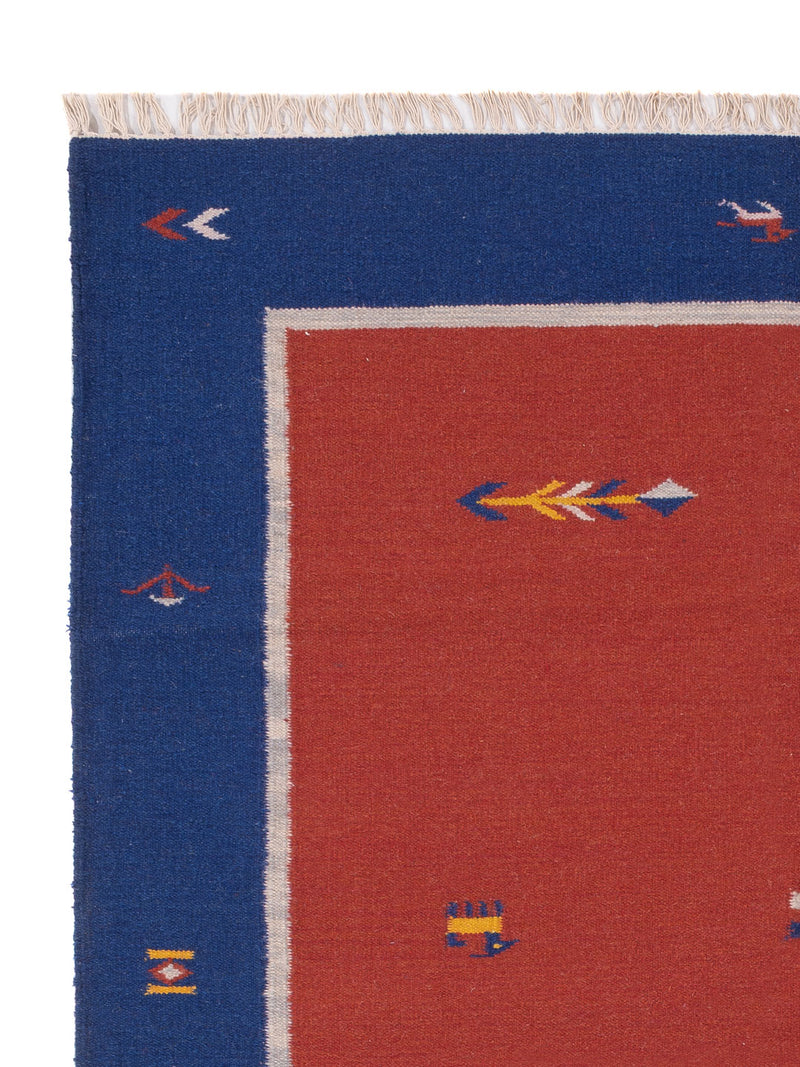 Moderne kilim Tapijt - Wollen tapijt