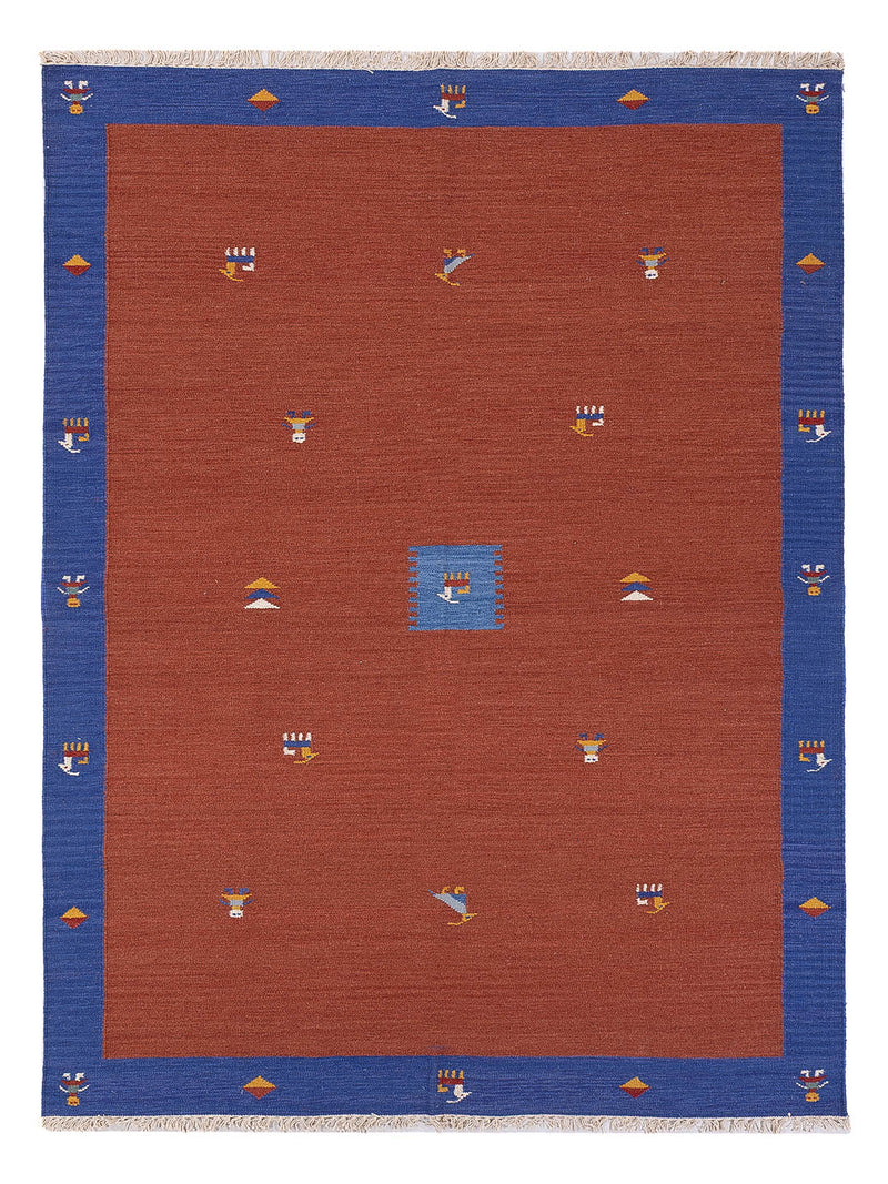 Kelim Teppich - Trendy - 240 x 170 cm - rost