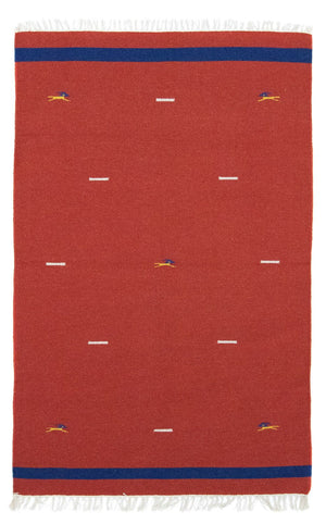 Kelim tapijt - Trendy - 180 x 120 cm - rood