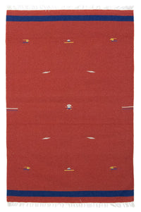 Kelim tapijt - Trendy - 180 x 120 cm - rood