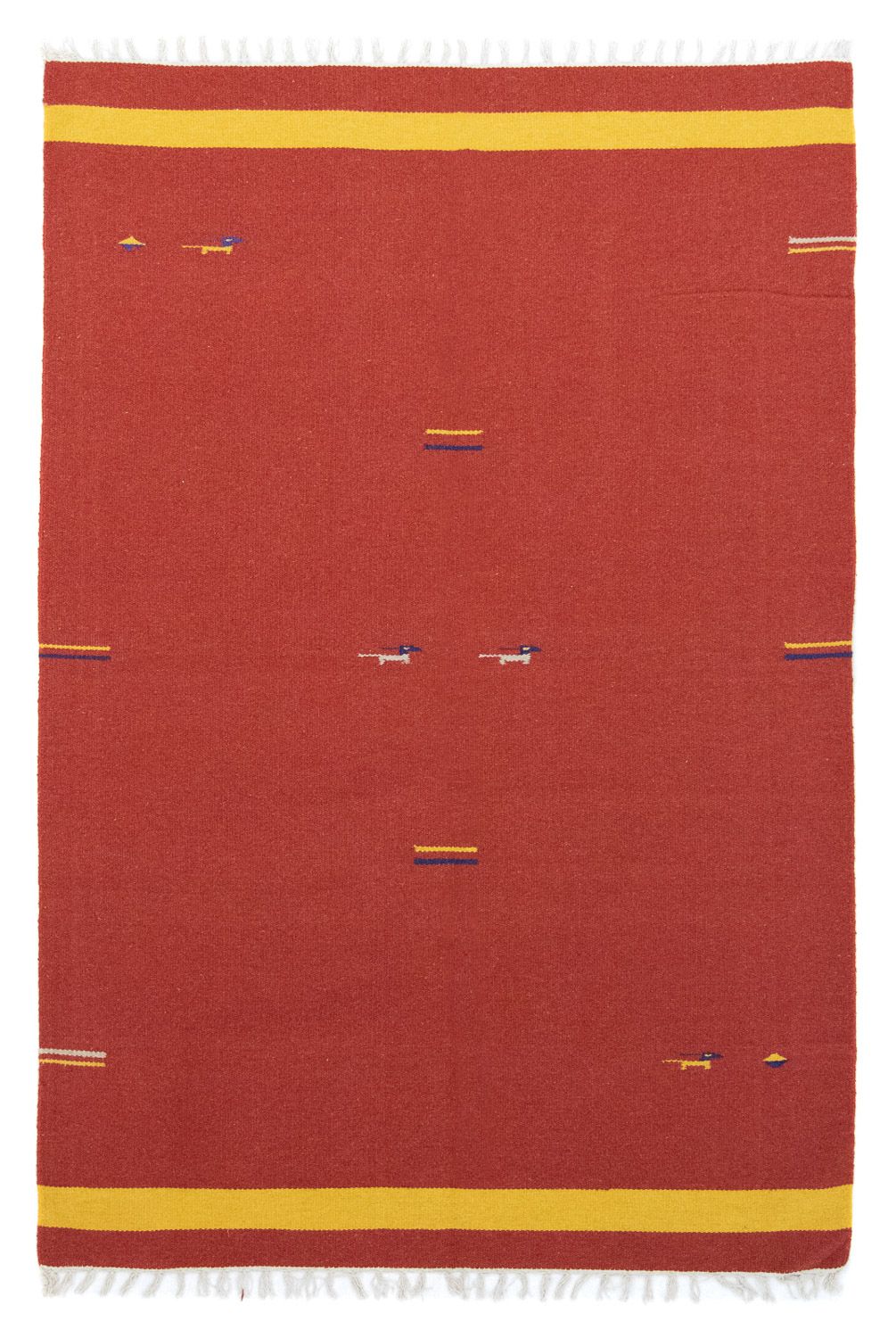 Kelim tapijt - Trendy - 200 x 140 cm - rood