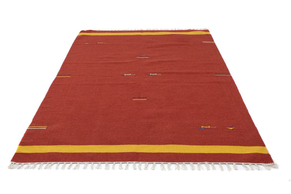 Kelim tapijt - Trendy - 200 x 140 cm - rood