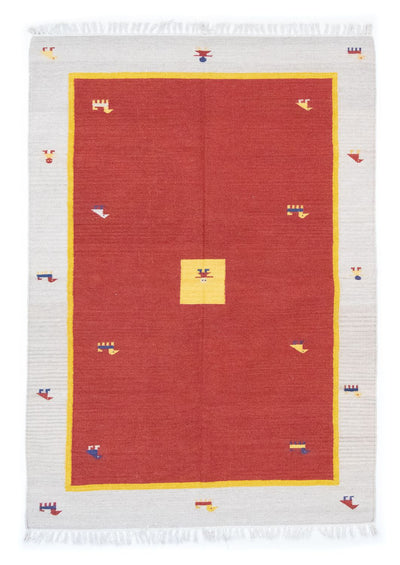 Moderne kilim Tapijt 140x200cm - Wollen tapijt