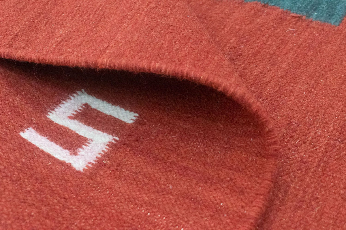 Kelim tapijt - Trendy - 200 x 140 cm - rood