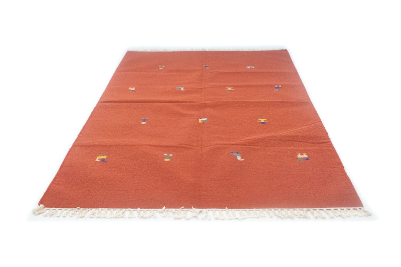 Kelim tapijt - Trendy - 200 x 140 cm - oranje