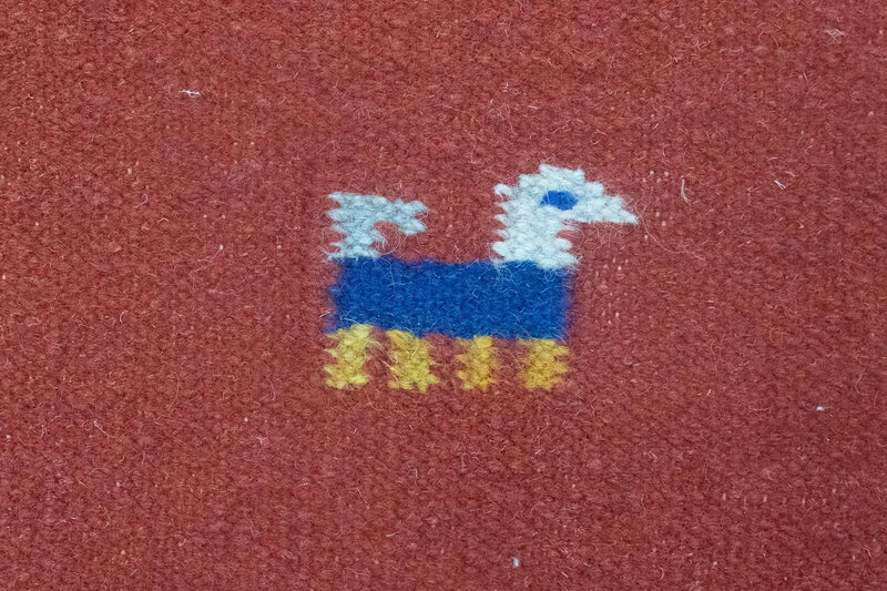 Kelim tapijt - Trendy - 200 x 140 cm - oranje