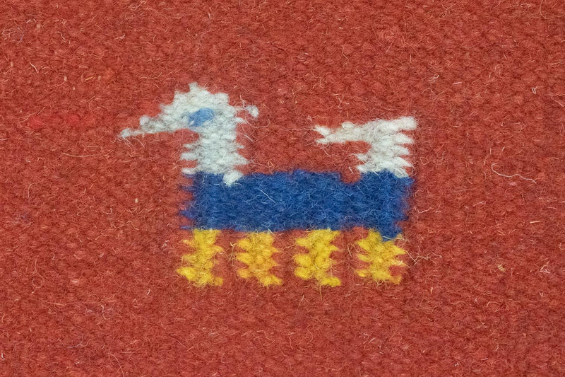 Kelim tapijt - Trendy - 200 x 140 cm - rood