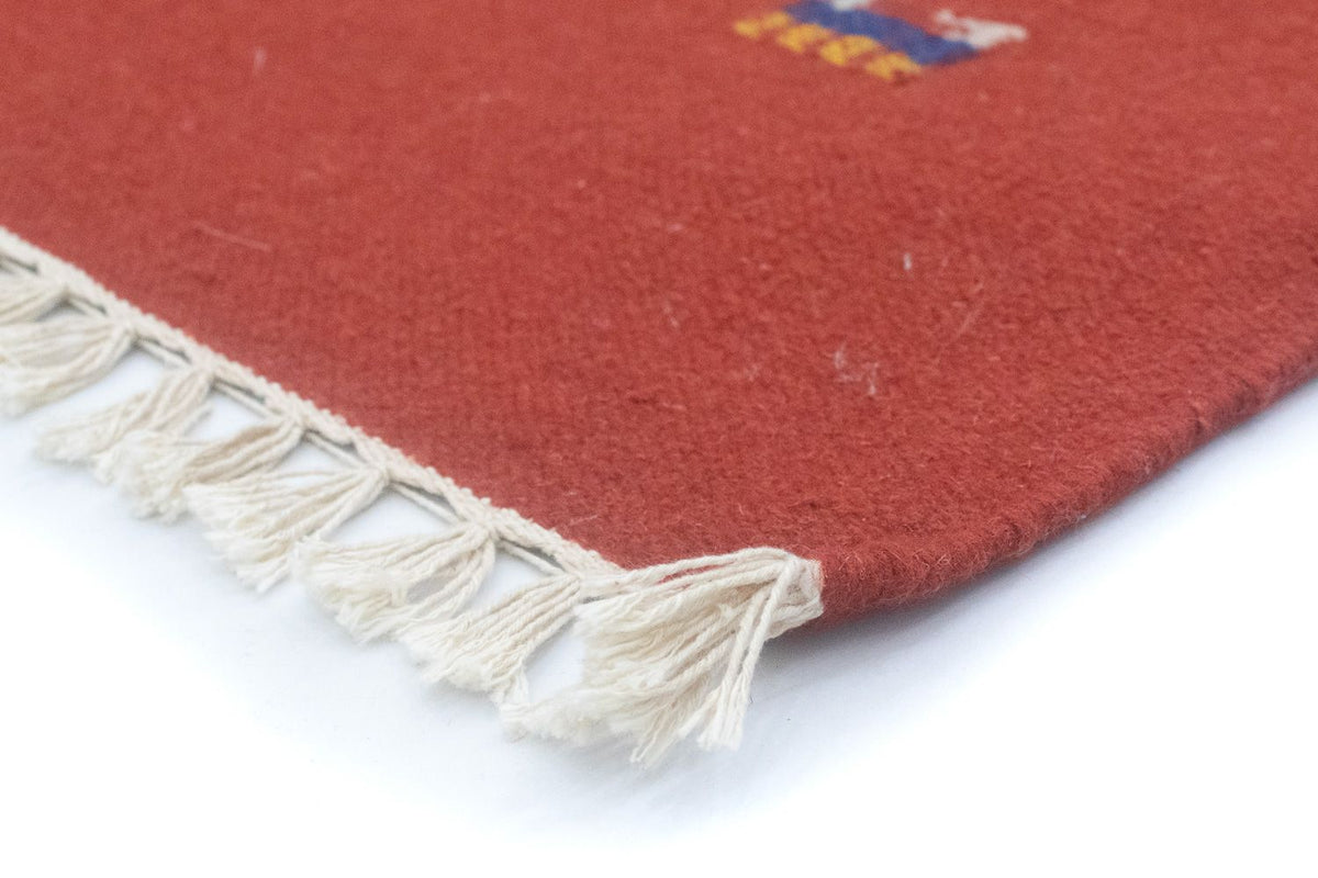 Kelim tapijt - Trendy - 200 x 140 cm - rood