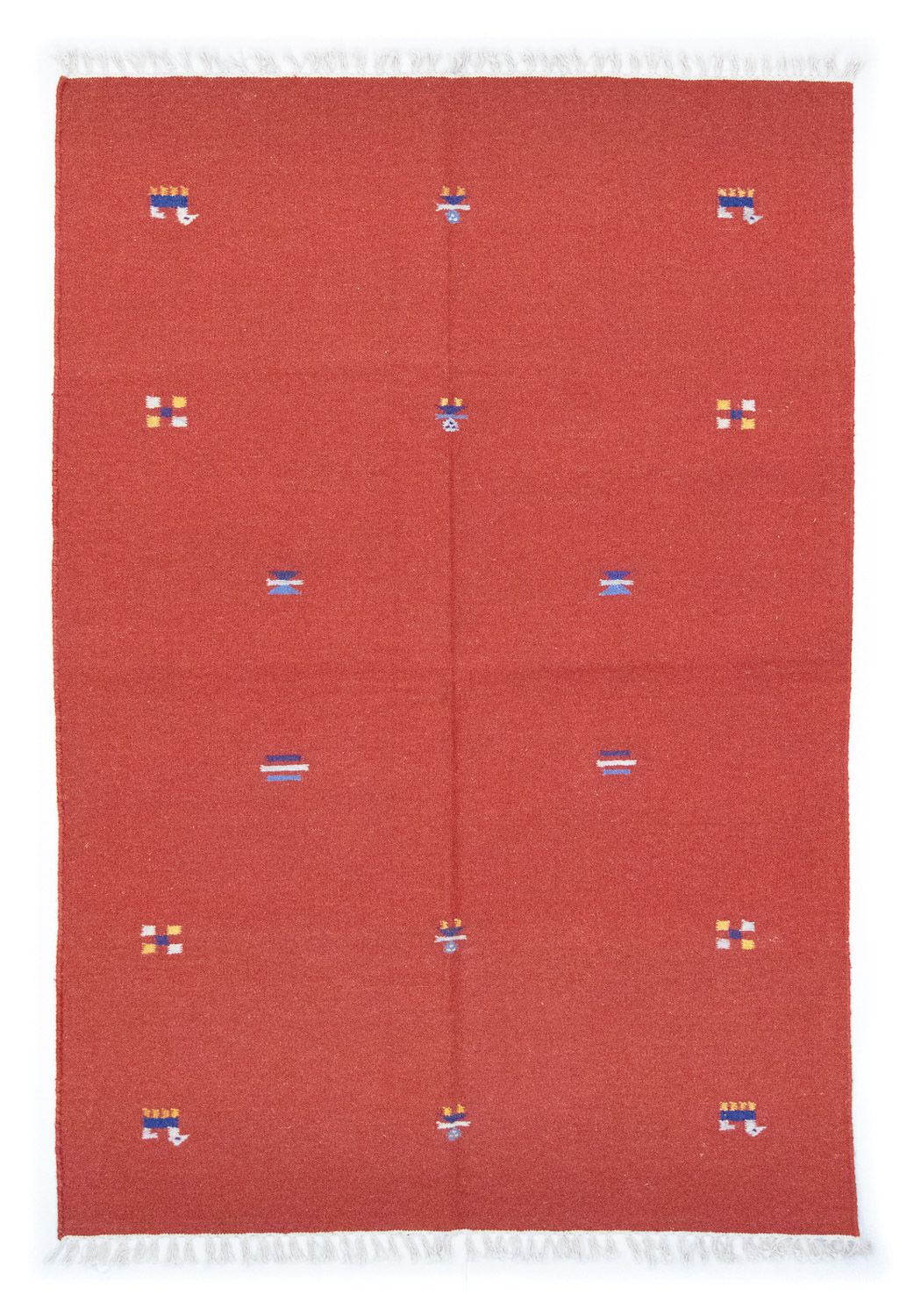 Kelim tapijt - Trendy - 200 x 140 cm - rood