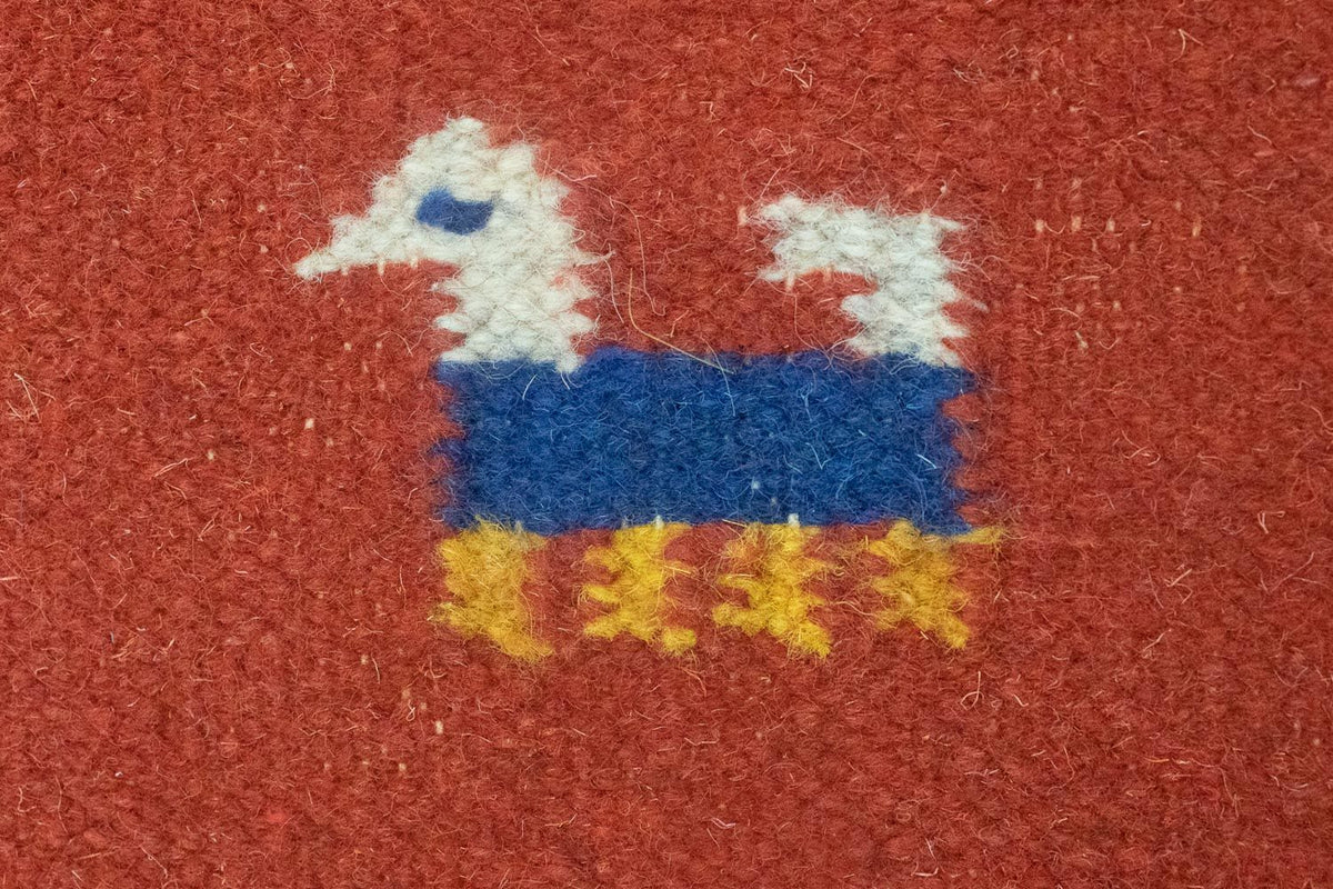 Kelim tapijt - Trendy - 200 x 140 cm - rood