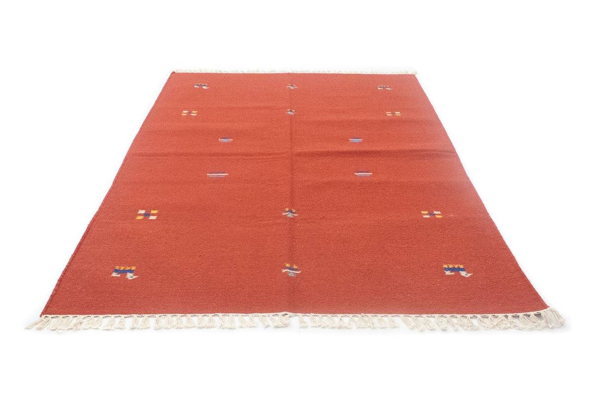 Kelim tapijt - Trendy - 200 x 140 cm - rood