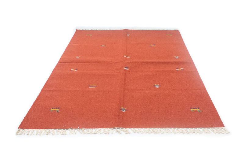 Kelim tapijt - Trendy - 200 x 140 cm - oranje