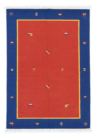 Moderne kilim Tapijt 140x200cm - Wollen tapijt
