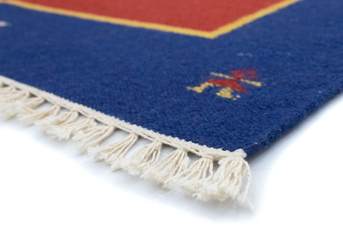 Kelim tapijt - Trendy - 200 x 140 cm - rood