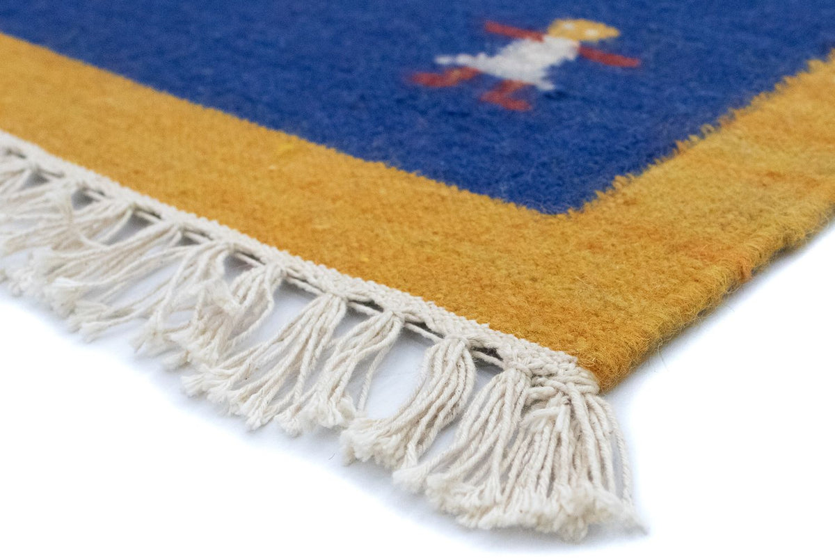 Kelim tapijt - Trendy - 200 x 140 cm - oranje