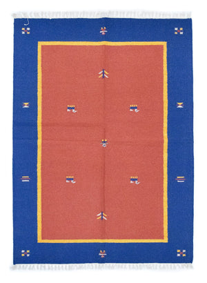 Kelim tapijt - Trendy - 200 x 140 cm - rood