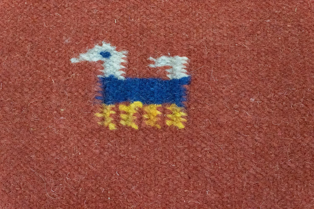 Kelim tapijt - Trendy - 200 x 140 cm - rood