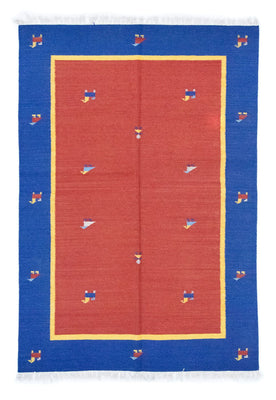 Kelim tapijt - Trendy - 200 x 140 cm - rood