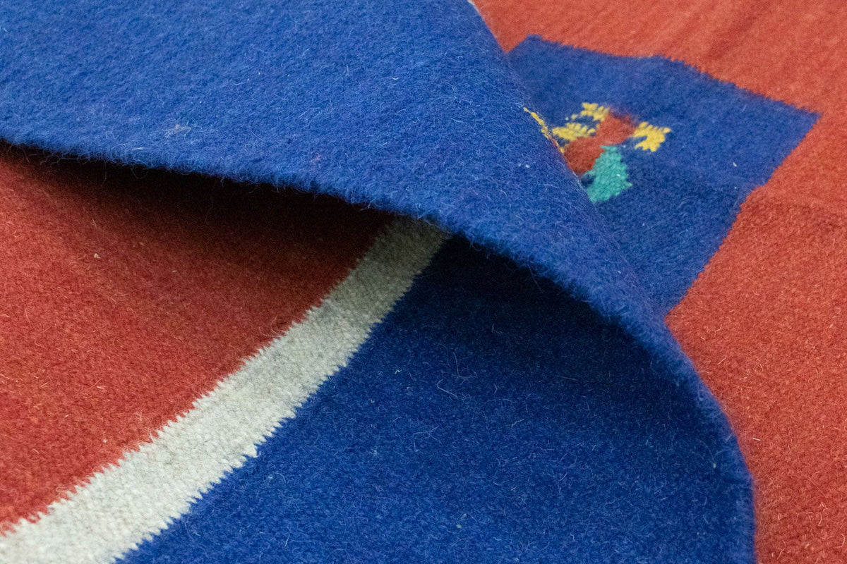 Kelim tapijt - Trendy - 200 x 140 cm - rood