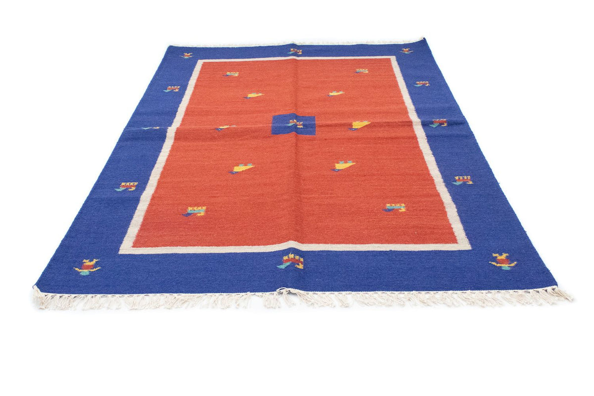 Kelim tapijt - Trendy - 200 x 140 cm - rood